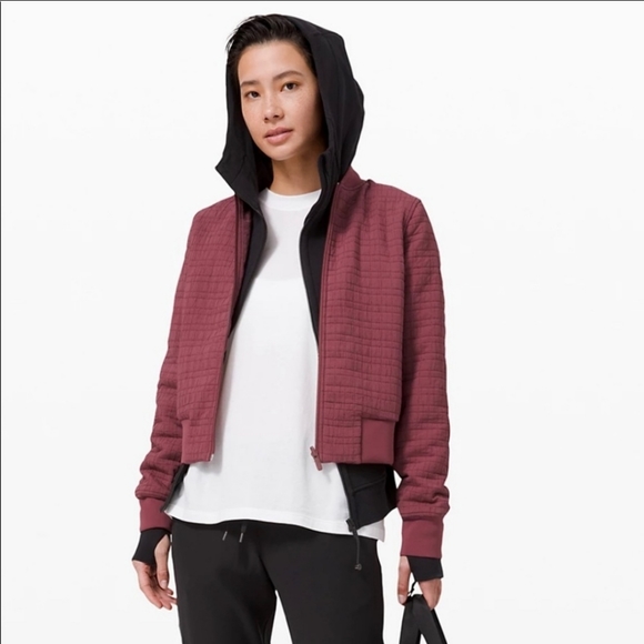 Lululemon Serene Travels Reversible Bomber Jacket - Picture 8 of 9